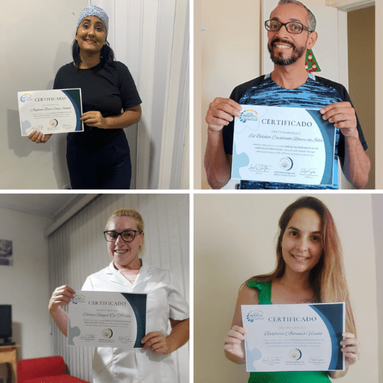 alunos certificado instituto massage